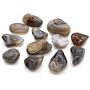 Medium African Tumble Stones - Grey Agate - Botswana