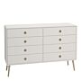 Softline 4 + 4 Wide Chest Off White