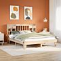 Vidaxl Bed Frame Without Mattress 180x200 Cm Super King Solid Wood Pine