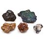 Rare Mineral Specimens - Pack Of 5 - Mix 3