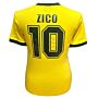 Brasil 1982 Zico Signed Shirt