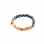 Faceted Gemstone Bracelet - Magnetic Carnelian