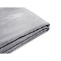 Bed Frame Cover Light Grey Fabric For Bed 160 X 200 Cm Removable Washable