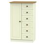 Warwick Childrens Wardrobe In Cream Ash & Modern Oak