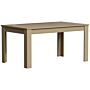 Medina 6 Seater Dining Table, Oak