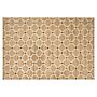 Area Rug Beige Jute 200 X 300 Cm Braided Handmade Geometric Pattern Natural Boho Style Textile