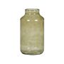 Vase Olive Green Glass Coloured Tinted Transparent Decorative Glass