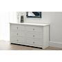 Radley 6 Drawer Chest - Surf White