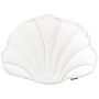 Seashell Scatter Cushion Off-white Velvet Scallop Shape Throw Pillow Decoration Marine Theme Textiles