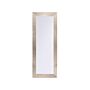 Wall Mounted Hanging Mirror Gold 50 X 130 Cm Framed Modern Contemporary