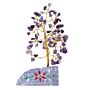 Amethyst - 80 Stone Gemstone Tree