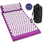 Acupressure Mat, Pillow And Ball Set - Purple