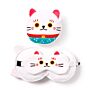 Relaxeazzz Travel Pillow & Eye Mask - Maneki Neko Lucky Cat