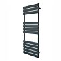 Flat Panel Towel Radiator – 1200mm X 450mm – Anthracite Grey