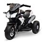 Homcom Kids 6v Battery Steel Enforced Motorcycle Ride On Trike Black