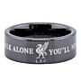 Liverpool Fc Black Ceramic Ring Small