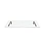 Monstershop Glass Door Canopy & Brackets, 144cm W, 80cm D