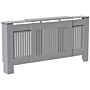 Chelsea Adjustable Radiator Cover, Grey