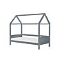 Home Single Bed Grey