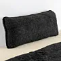 Merino Wool Pillow - Black 80cm X 40cm