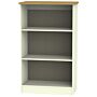 Warwick Bookcase In Cream Ash & Modern Oak