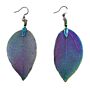 Earrings - Bravery Leaf - Multi- Coloured