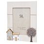 Wooden Houses Photo Frame 5 X 7"