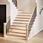 Vidaxl Stair Treads 8 Pcs Untreated 110x25x2 Cm Solid Wood Oak