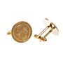 Celtic Fc Gold Plated Cufflinks