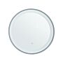 Wall Mirror Round 58 Cm Led Lights Anti Fog System Bathroom Accessories Decorative