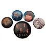 Queen Button Badge Set