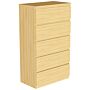 Vida Designs Denver 5 Drawer Chest, Pine