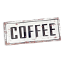 Vintage Metal Sign - Retro Coffee Wall Sign