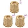 Vidaxl Sisal Ropes 3 Pcs 14 Mm