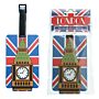 Fun Novelty Union Flag Big Ben Luggage Tag