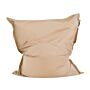 Large Bean Bag Sand Beige Lounger Zip Giant Beanbag