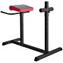 Sportnow Back Extension Roman Chair, Hyperextension Bench With Adjustable Leg Roller For Back, Abdominal And Gluteal Training