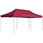 Vidaxl Professional Folding Party Tent Aluminium 6x3 M Wine Red