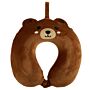 Bear Relaxeazzz Plush Memory Foam Travel Pillow