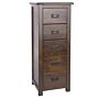 Boston 5 Drawer Narrow Chest