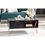 Murano Coffee Table - Matt Black