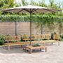 Vidaxl 4 Piece Garden Pallet Sofa Set Solid Wood Acacia