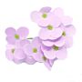 Craft Soap Flowers - Hyacinth Bean - Lavender - Pack Of 10