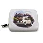 Small Zip Around Wallet - Fiat 500 Mountain Scene