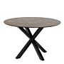 Heaven Dining Table With Brown Polished Marble Top