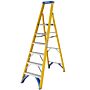 Fibreglass Platform Stepladder 6 Tread - 7170618