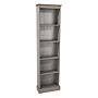 Corona Grey Tall Narrow Bookcases