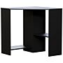 Hetton Corner Computer Desk, Black