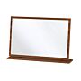 Contrast Large Desktop Mirror In Noche Walnut