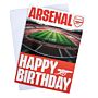 Arsenal Fc Musical Birthday Card